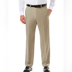 Haggar Men's Dress Pants in Tan